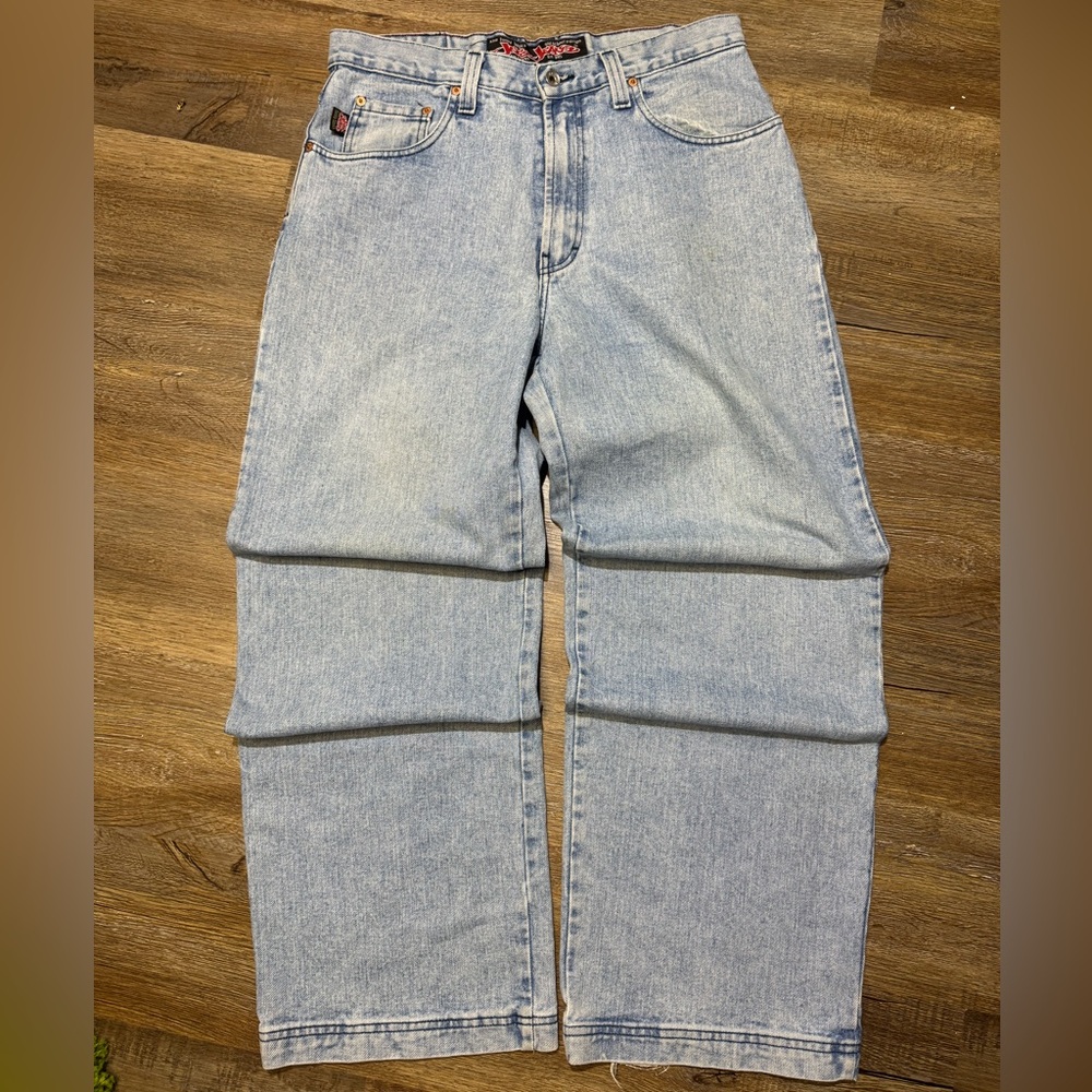 VTG ‘90s JNCO Jeans “funky basics”‎ 34x32